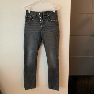 Levi’s straight leg jeans